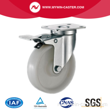 Нейлоновое колесо Medium Duty Plate Industrial Caster